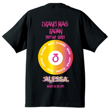 画像をギャラリービューアに読み込む, DJane Mag JAPAN TOP40DJanes 2021記念T-shirt(alessa)
