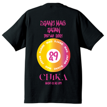 画像をギャラリービューアに読み込む, DJane Mag JAPAN TOP40DJanes 2021記念T-shirt(chika)
